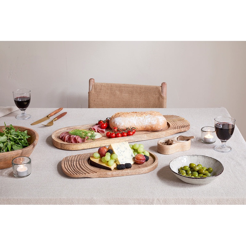 Tivisha Mango Wood Serving Board – Natural