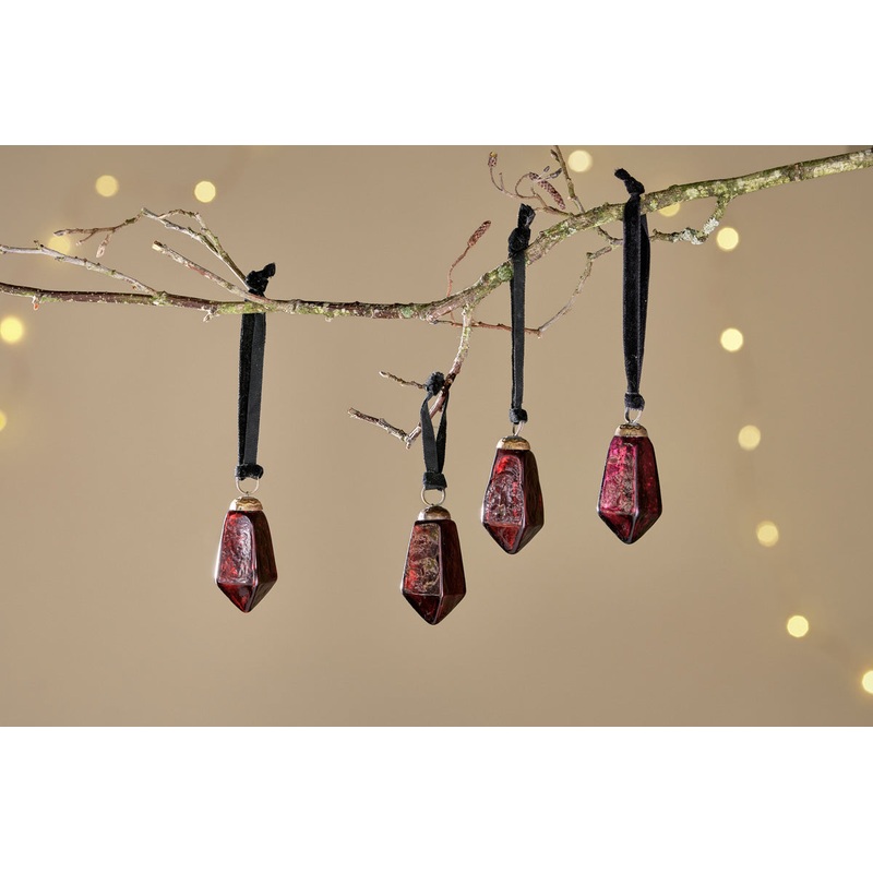 Ratnam Baubles – Ruby Small (Set of 4)