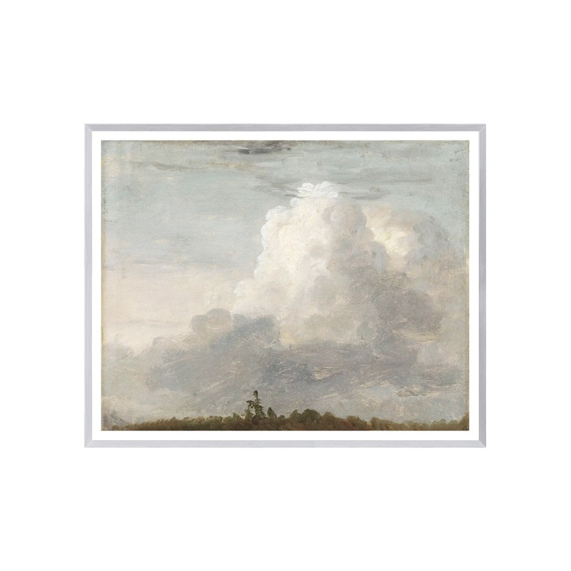 Brewing Clouds|Large Glass Framed|Petite Canvas on Board