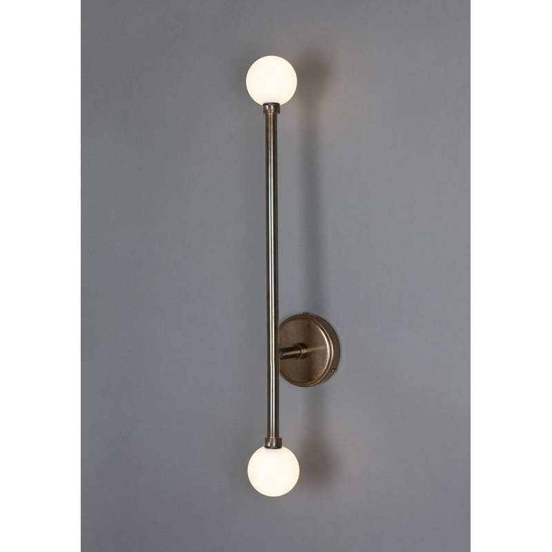 Maia Double Globe Bathroom Wall Sconce