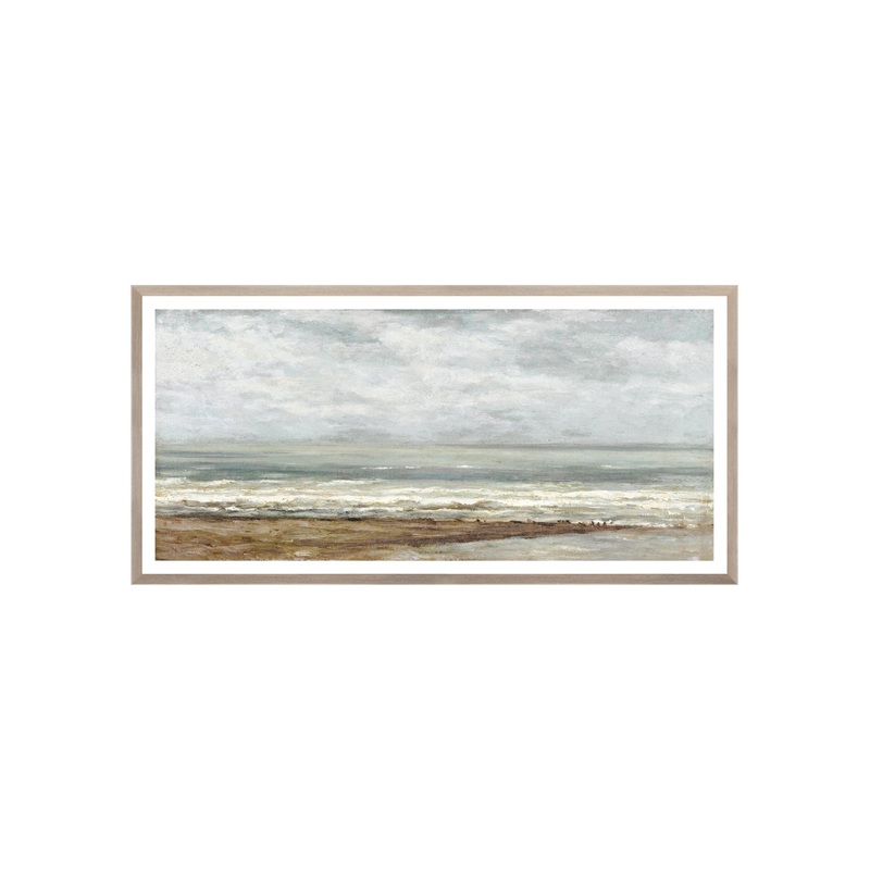 Water’s Edge|Petite|White Oak Frame|Gallery-Wrapped Canvas|Framed Canvas