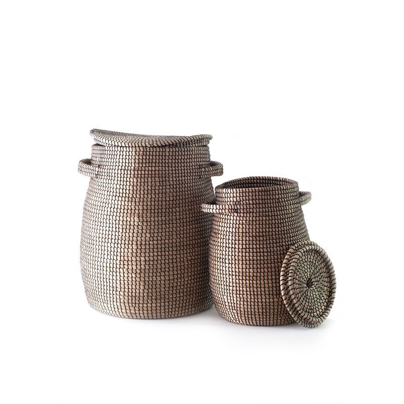 Yara Basket with Lid|Small|Large