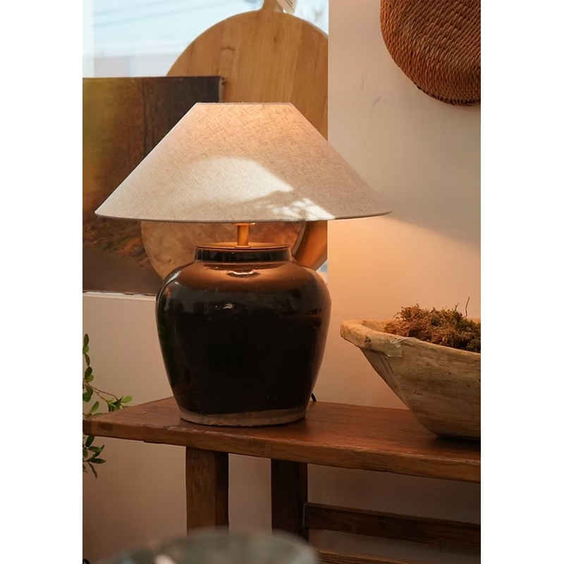 Barett Vintage Pot Table Lamp