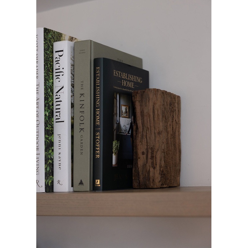 Found Wood Bookends – Set of 2