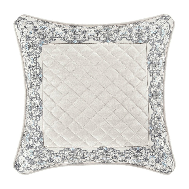 Adagio 18 Square Embellished Decorative Throw Pillow
