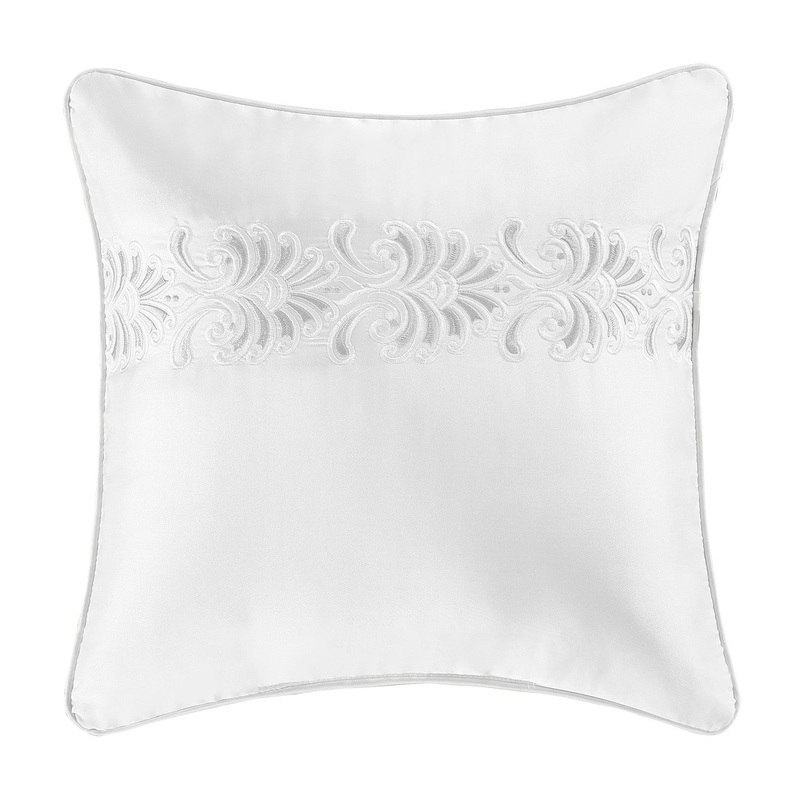 Becco Quilt 18 Square Embellished Decorative Throw Pillow