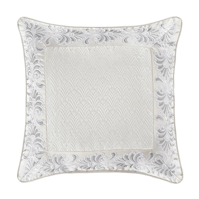 Becco Quilt 20 Square Embellished Decorative Throw Pillow