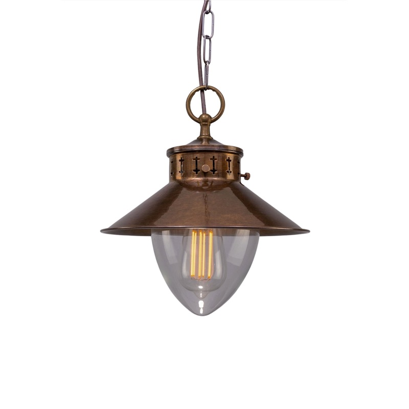 Boyd Vintage Industrial Pendant Light