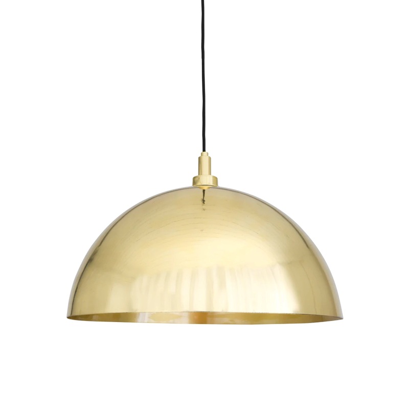 Hydra Brass Dome Pendant Light