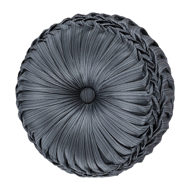 Leah Tufted Round Decorative Throw Pillow