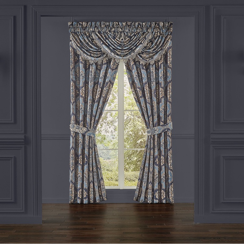 Middlebury Window Panel Pair|84″ Window Panel Pair|Indigo