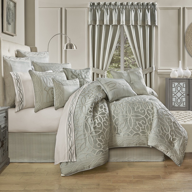 Nouveau Comforter Set|Queen 4Pc. Comforter Set|King 4Pc. Comforter Set|California King 4Pc. Comforter Set|Spa