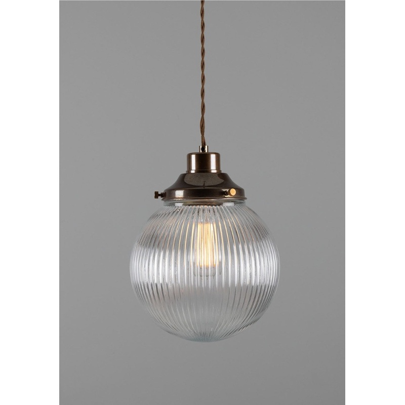 Stanley Glass Globe Pendant Light