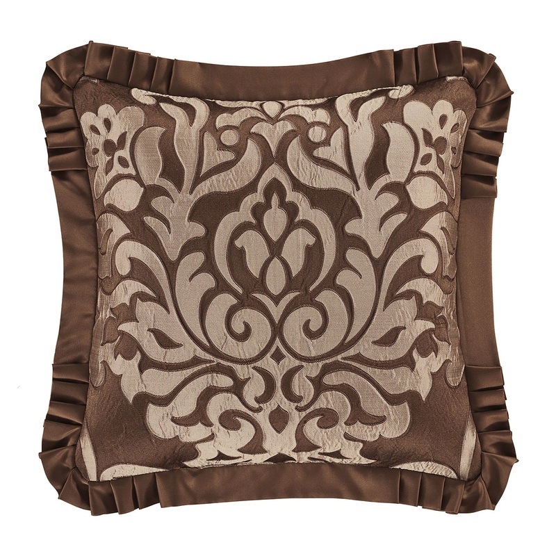 Surano 20 Square Embellished Decorative Throw Pillow