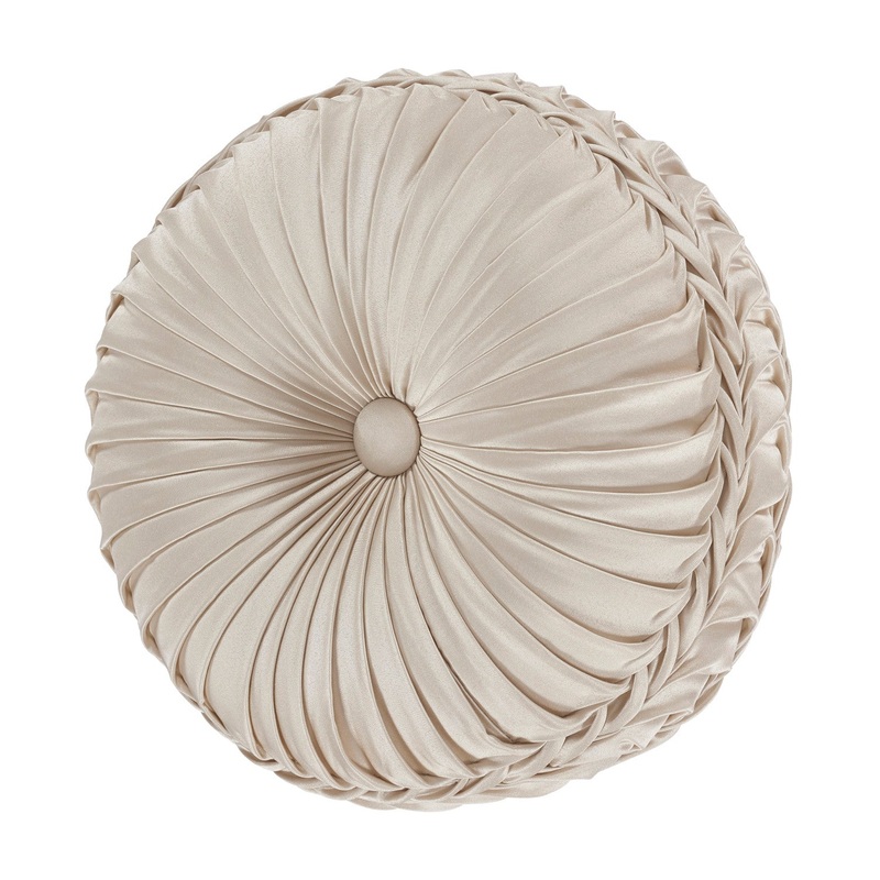 Trinity Tufted Round Decorative Throw Pillow