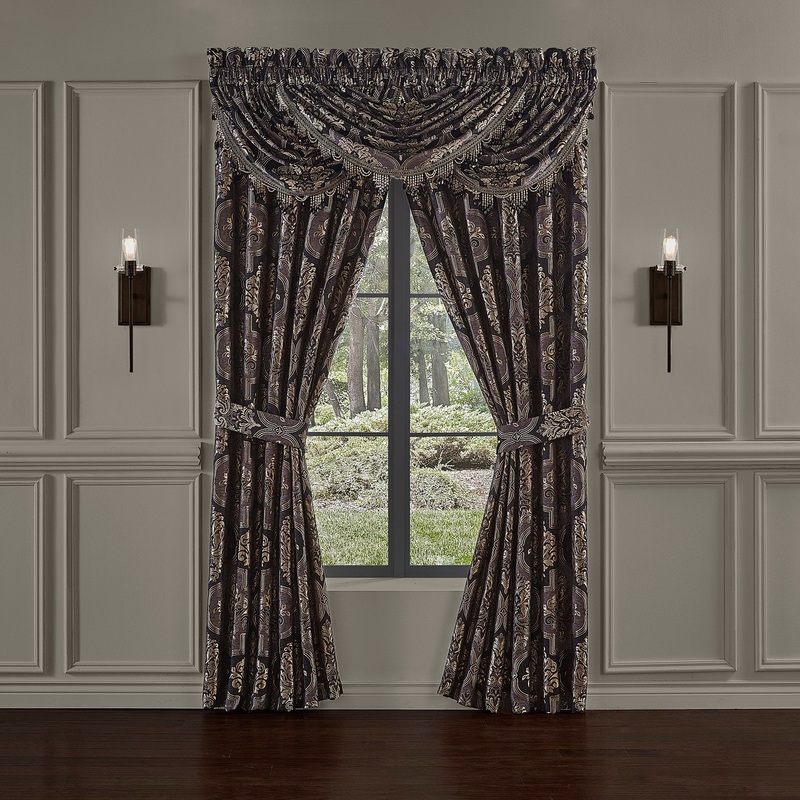 Windham Window Panel Pair|84″ Window Panel Pair|Black