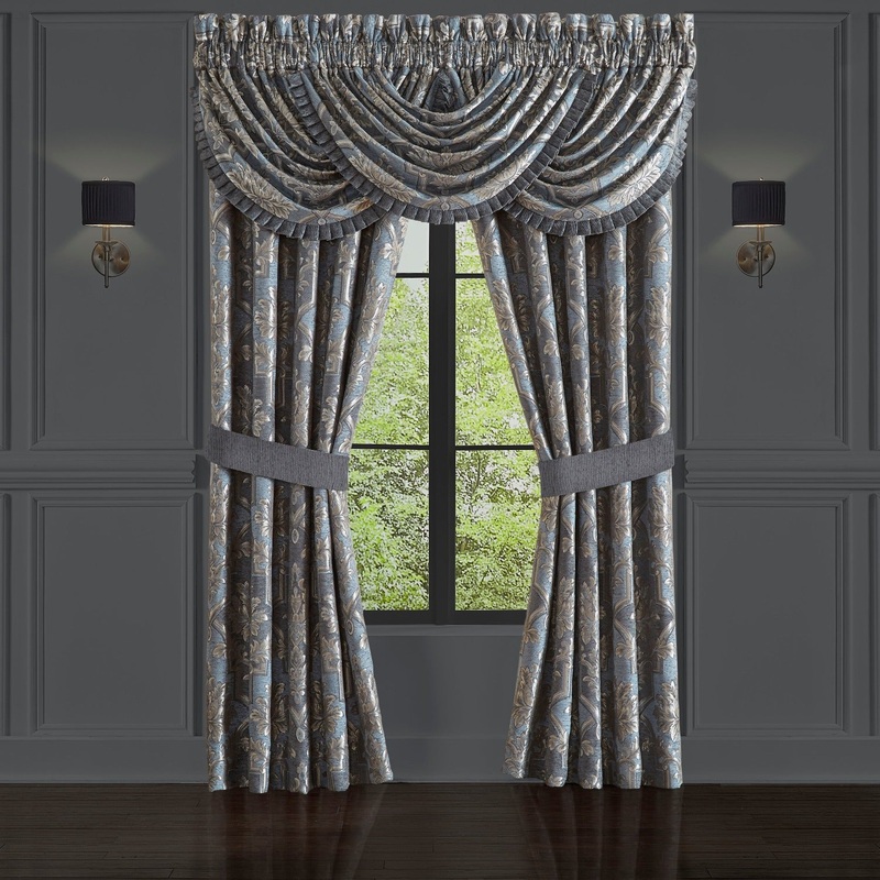 Woodhaven Window Panel Pair|84″ Window Panel Pair|Powder Blue