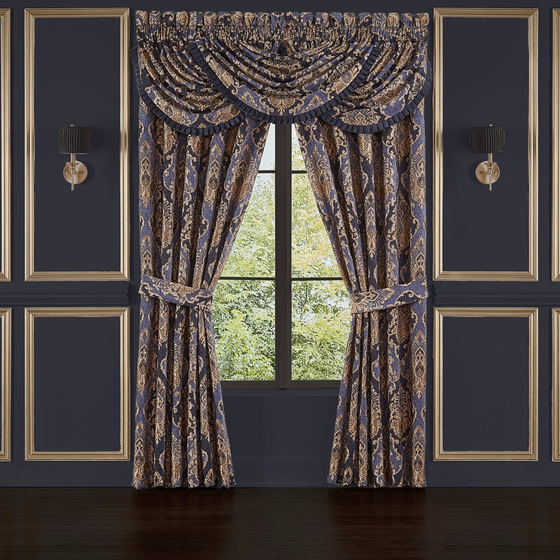 Woodstock Window Panel Pair|84″ Window Panel Pair|Indigo
