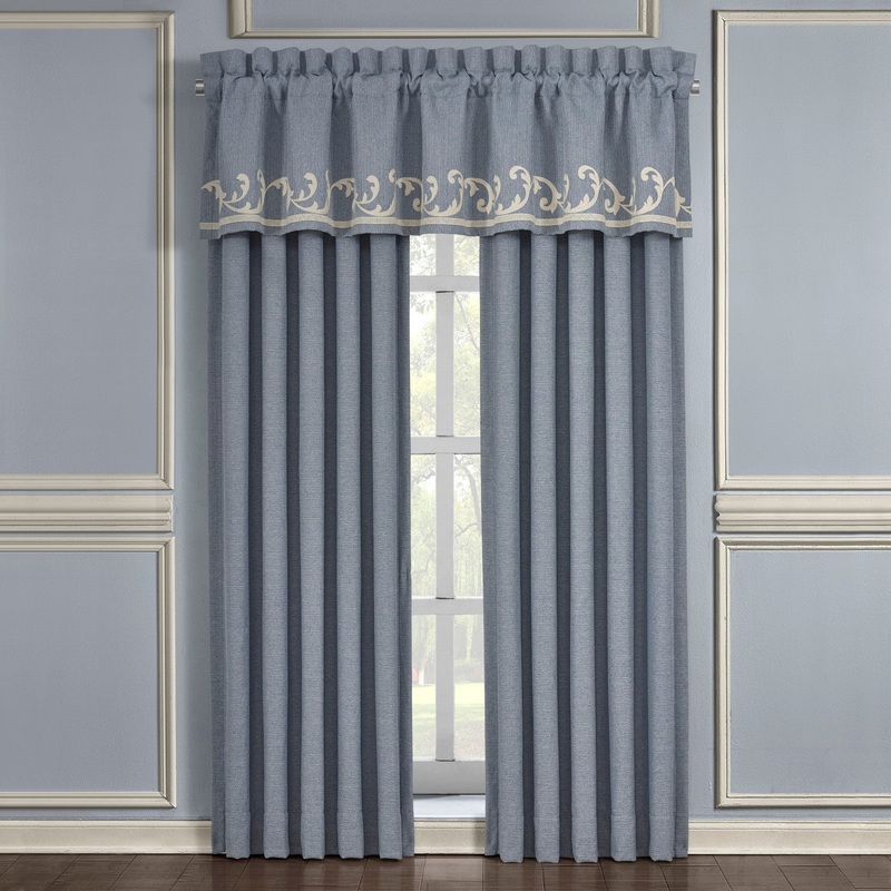 Aurora Window Panel Pair|84″ Window Panel Pair|Blue