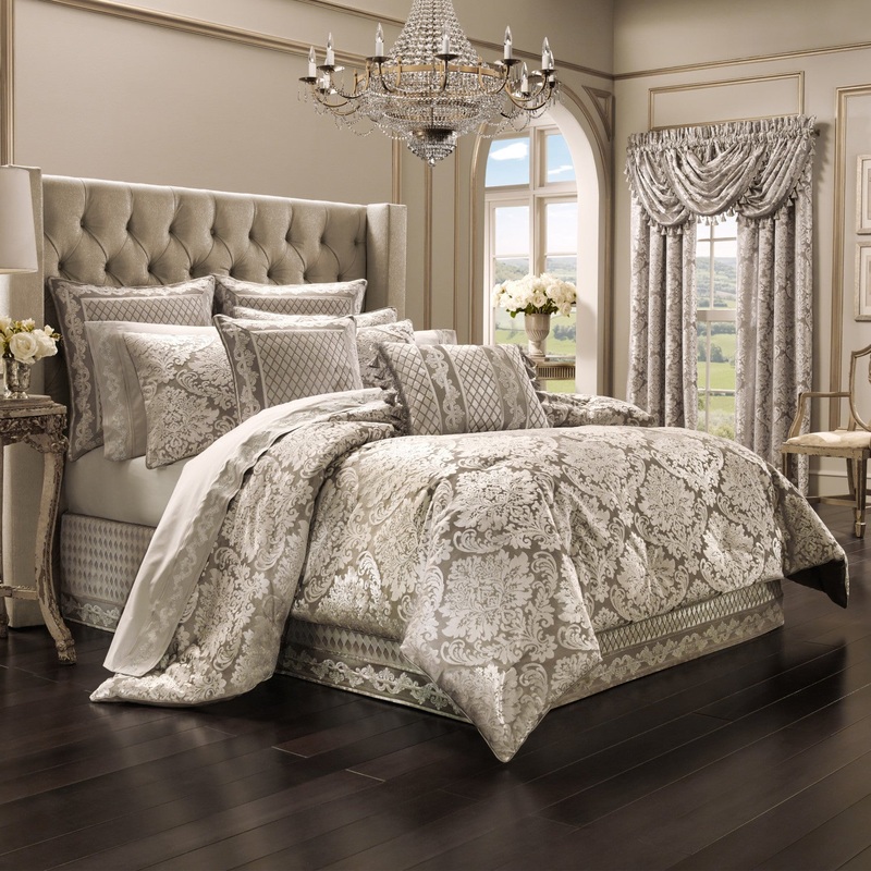 Bel Air Comforter Set|Queen 4Pc. Comforter Set|King 4Pc. Comforter Set|California King 4Pc. Comforter Set|Sand