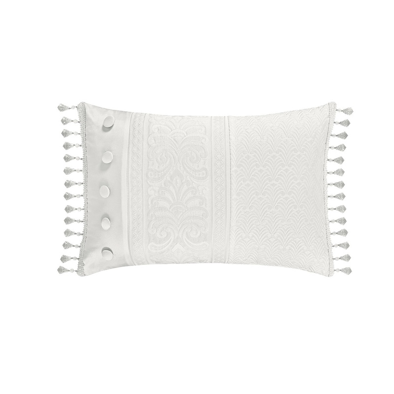 Bianco Boudoir Decorative Throw Pillow