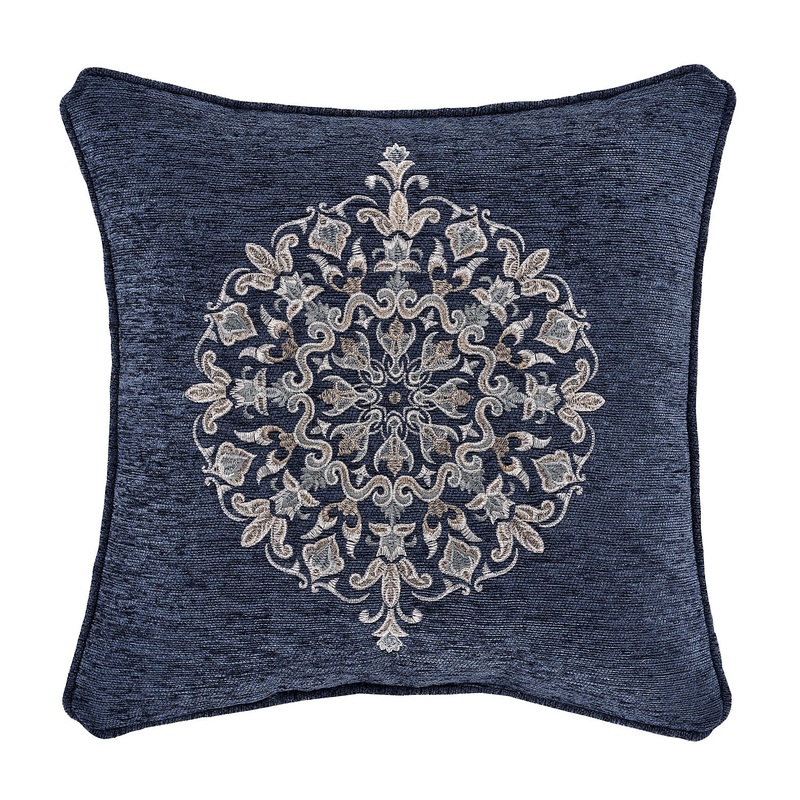 Botticelli 18 Square Embellished Decorative Throw Pillow