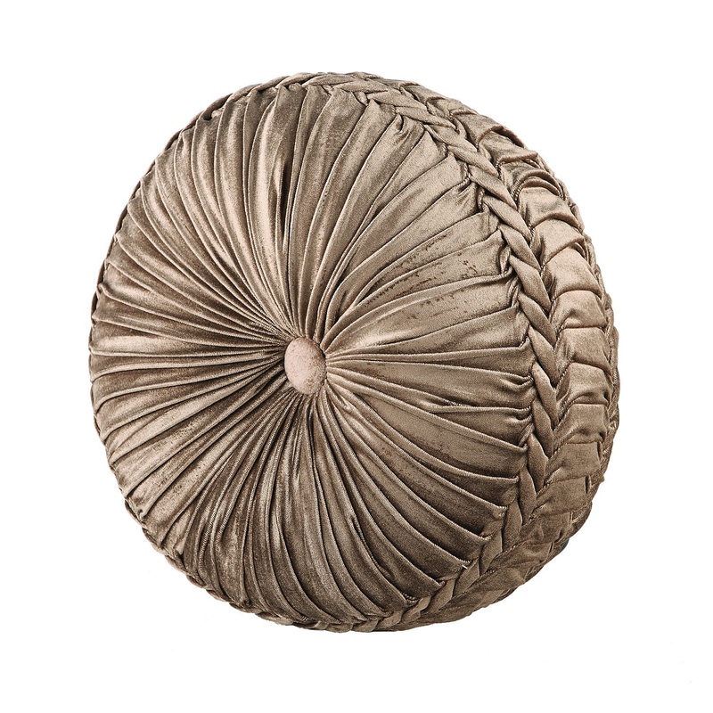 Bradshaw Tufted Round Decorative Throw Pillow