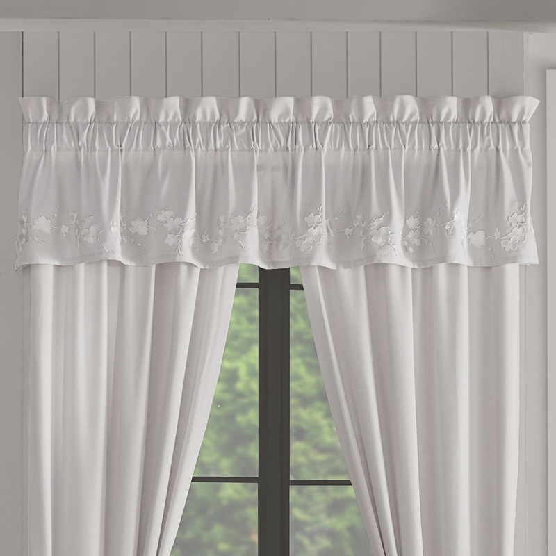 Cherry Blossom Window Straight Valance