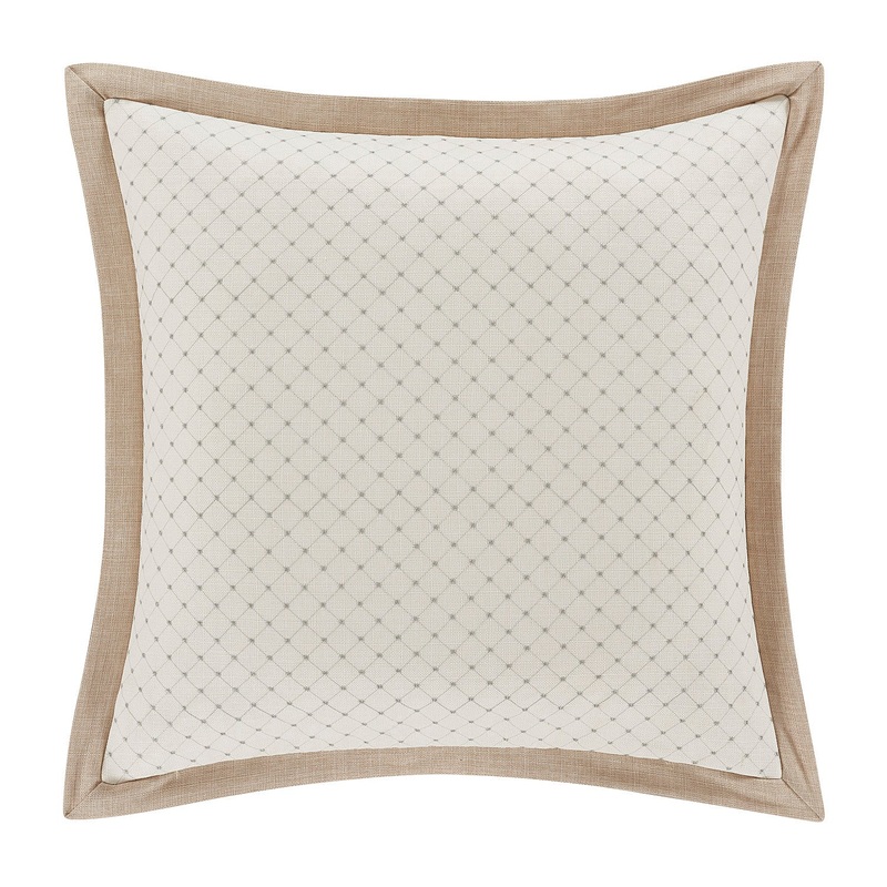 Garden View Euro Sham|Euro Sham|Ivory