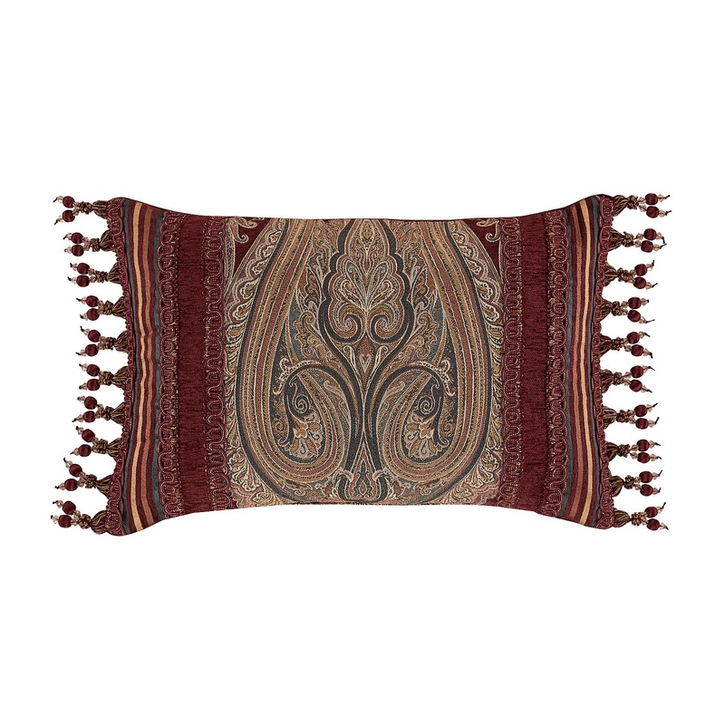 Garnet Boudoir Decorative Throw Pillow