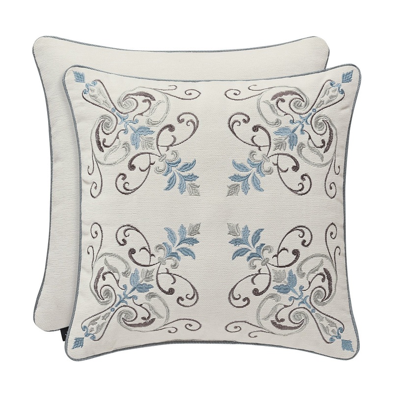 Giovani 18 Square Embellished Decorative Throw Pillow