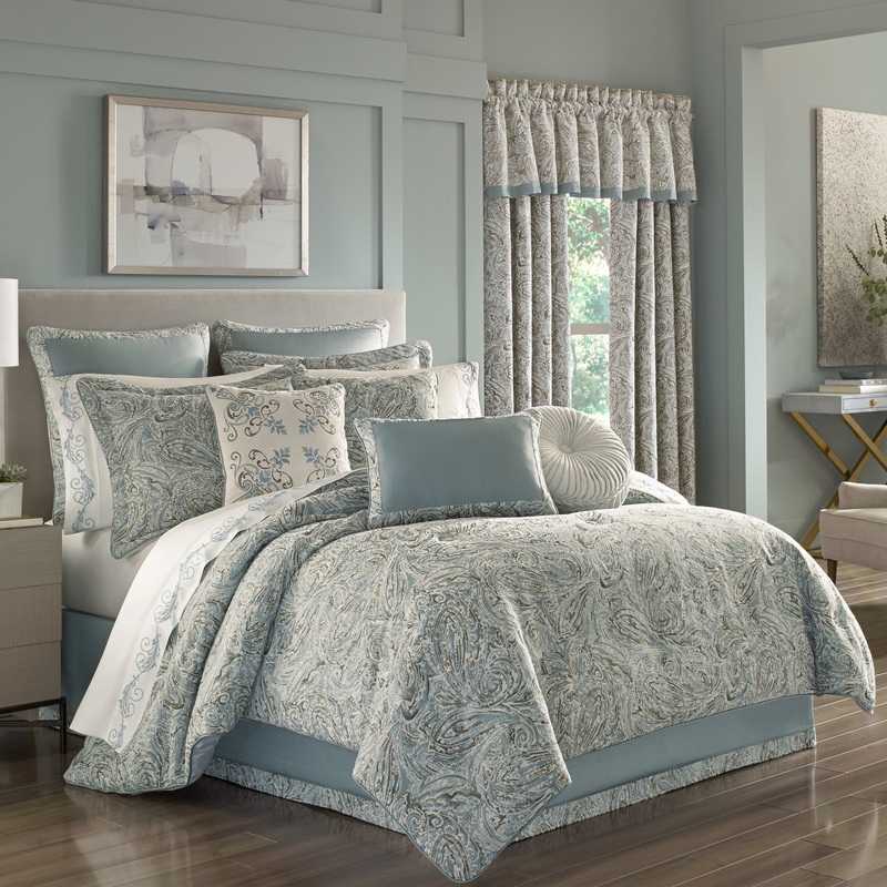 Giovani Comforter Set|Queen 4Pc. Comforter Set|King 4Pc. Comforter Set|California King 4Pc. Comforter Set|Spa