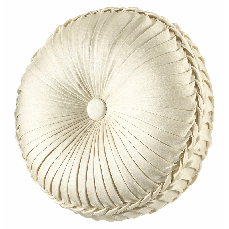 Marquis Tufted Round Decorative Throw Pillow