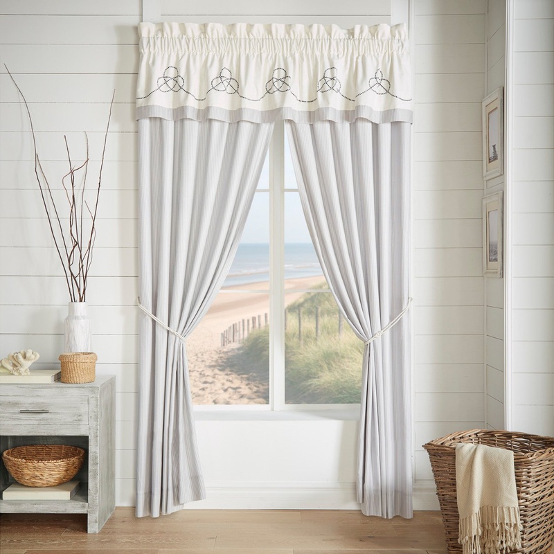 Shore Window Panel Pair|84″ Window Panel Pair|Navy