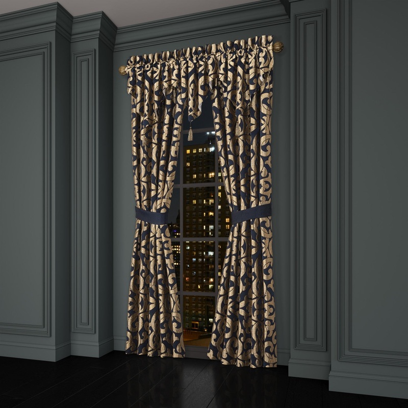 Biagio Window Panel Pair|84″ Window Panel Pair|95″ Window Panel Pair|Navy