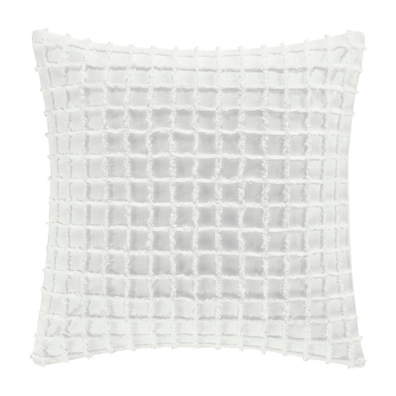 Cameron Euro Sham|Euro Sham|Linen|Grey|Navy