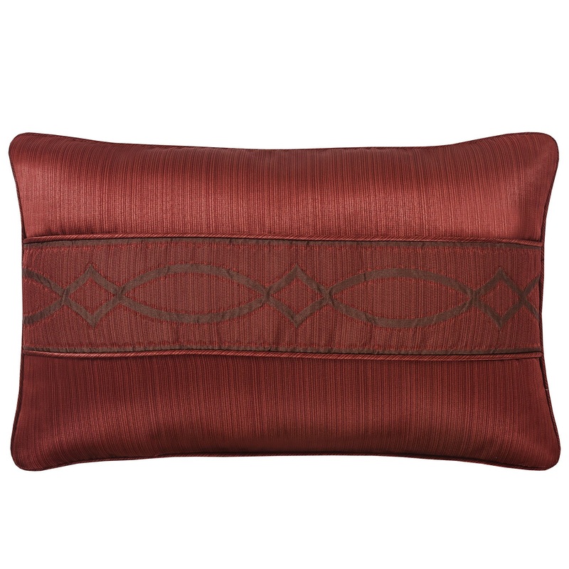 Chianti Red Boudoir Decorative Throw Pillow