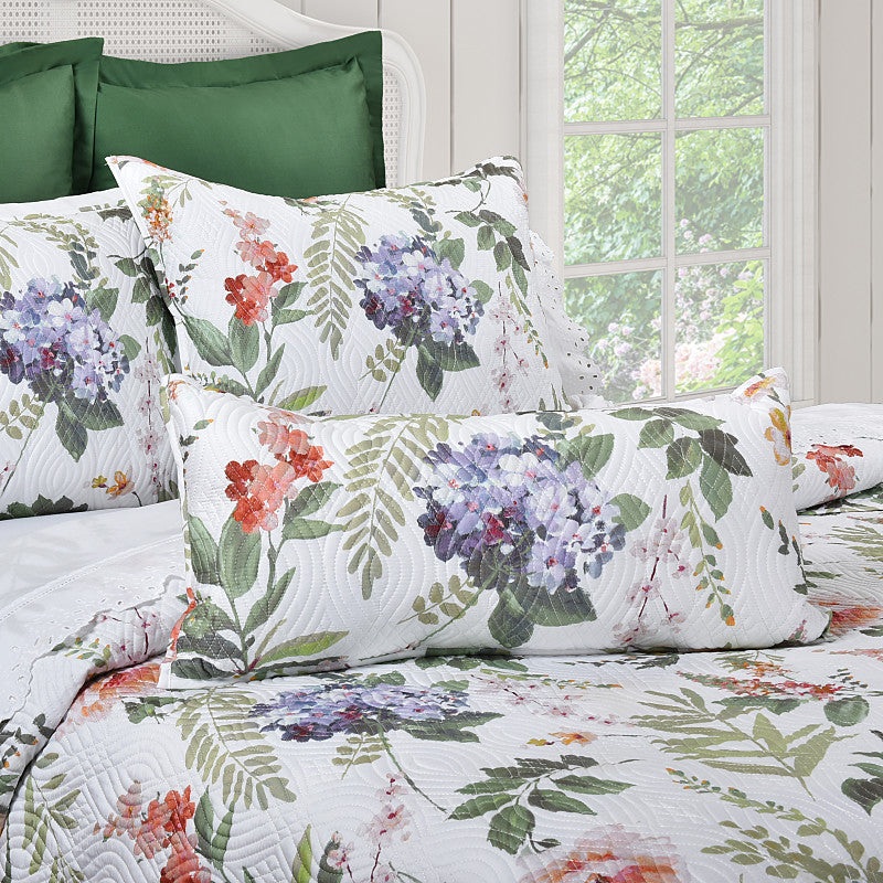 Clara Quilted Boudoir Decorative Throw Pillow