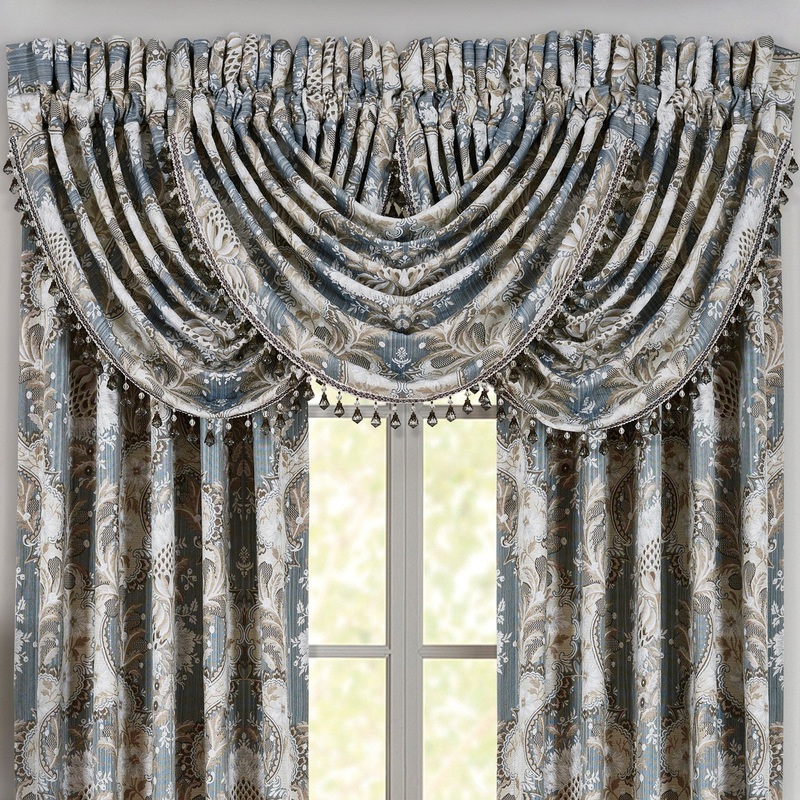 Crystal Palace Window Waterfall Valance