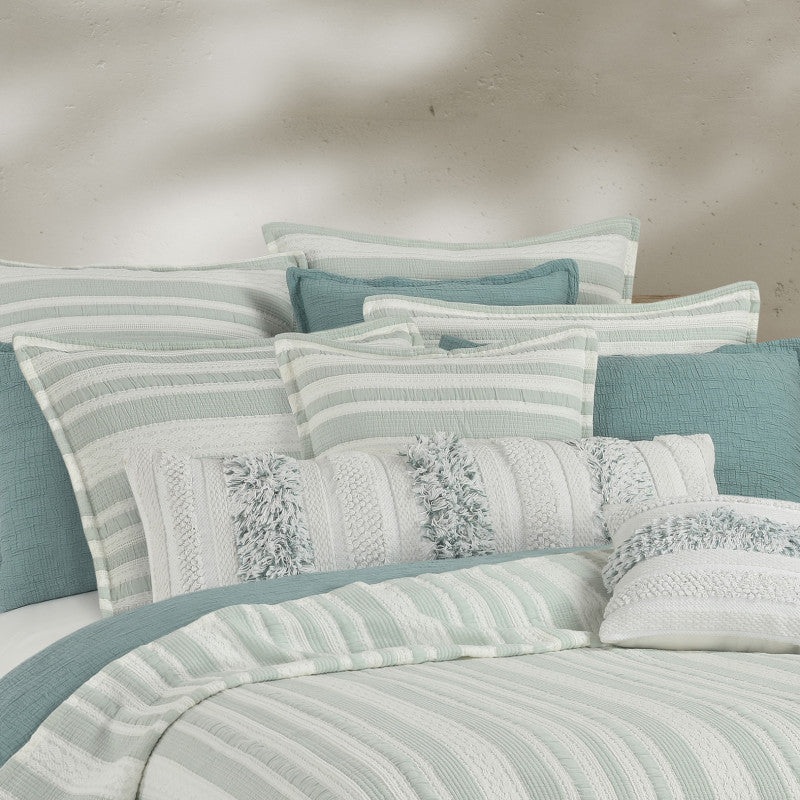 Cyprus Sham|Standard Sham|King Sham|Aqua