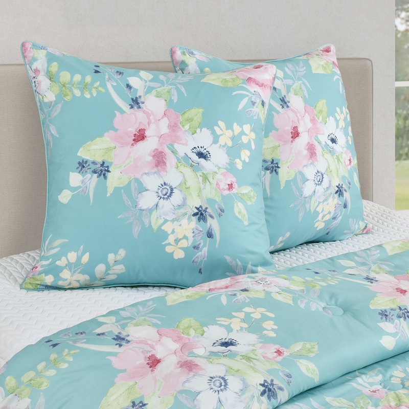 Esme Euro Sham|Euro Sham|Turquoise