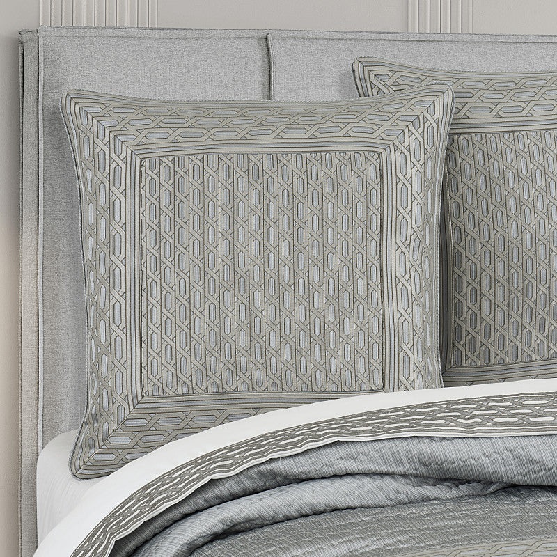 Metropolitan Euro Sham|Euro Sham|Cloud|Ivory|Bronze