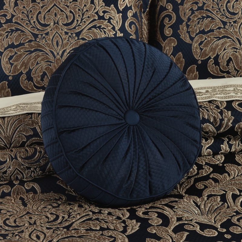 Monte Carlo Tufted Round Decorative Throw Pillow