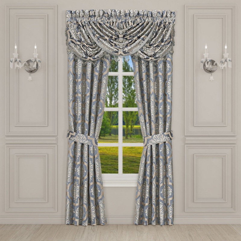 San Marino Window Panel Pair|84″ Window Panel Pair|Powder Blue