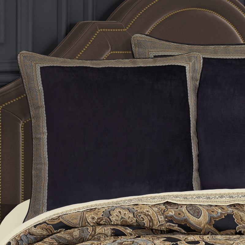 Amara Euro Sham|Euro Sham|Indigo