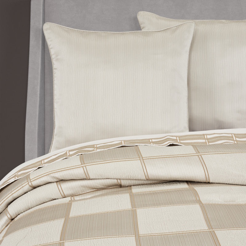 Brando Euro Sham|Euro Sham|Ivory|Bronze|Flax|Charcoal