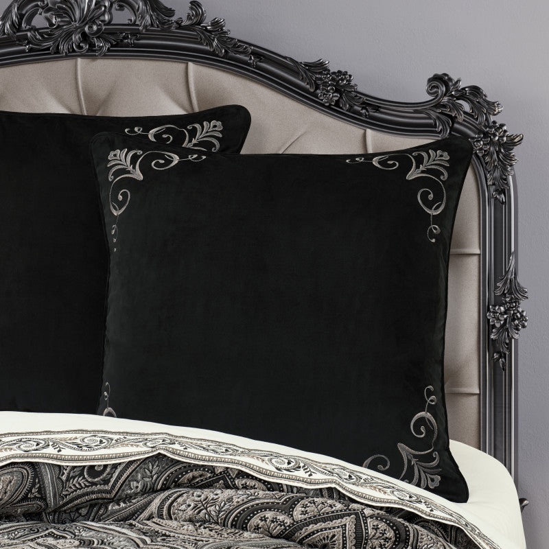 Davinci Euro Sham|Euro Sham|Black