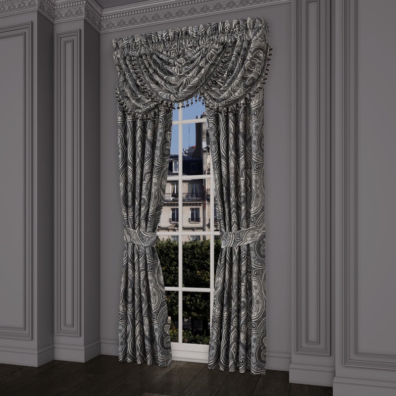 Davinci Window Panel Pair|84″ Window Panel Pair|95″ Window Panel Pair|Black