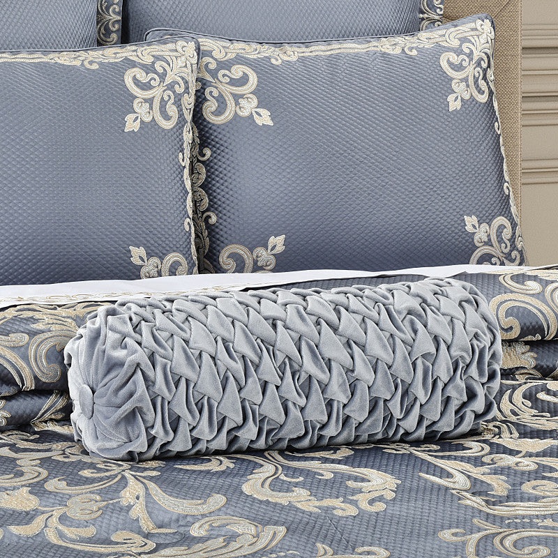 Dicaprio Neckroll Pillow|Neckroll Pillow|Powder Blue