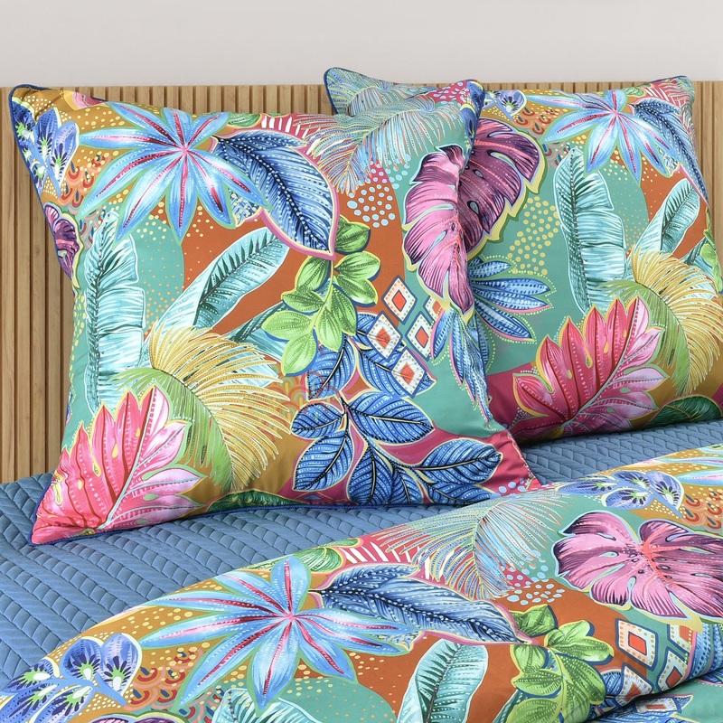 Hanalei Euro Sham|Euro Sham|Turquoise